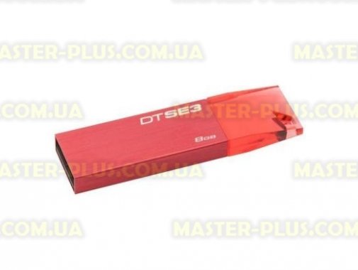 

USB флеш накопитель Kingston 8GB DTSE3 Metalic Red USB 2.0 (KC-U688G-4C1R)