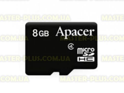 

Карта памяти Apacer microSDHC Class4 8GB w/o Adapter RP (AP8GMCSH4-RA)