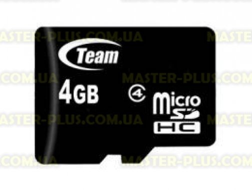 

Карта памяти Team 4Gb microSDHC class 4 (TUSDH4GCL402)