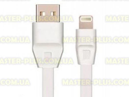 

Дата кабель Drobak USB 2.0 - Lightning 2А (DR-1624) плоский (White) 1,0м (219084)