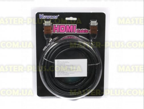 

Кабель мультимедийный HDMI to HDMI 10.0m Viewcon (VD 167-10м.)