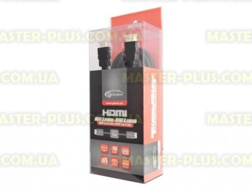 

Кабель мультимедийный HDMI to HDMI 5.0m GEMIX (Art.GC 1457)