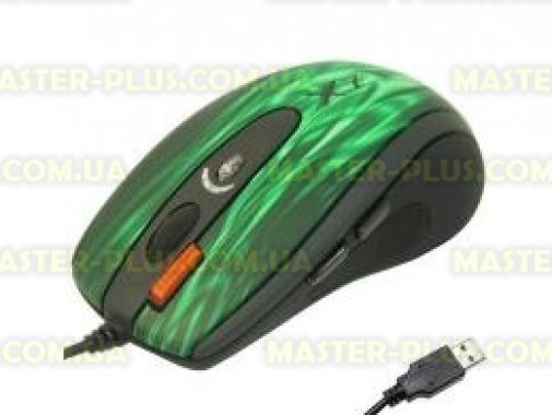 

Мышка A4-tech XL-750BK green fire