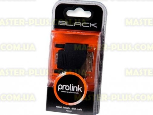 

Кабель мультимедийный DVI-D - HDMI A Socket Prolink (PB008)