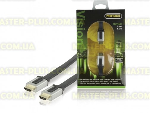 

Кабель мультимедийный HDMI to HDMI 2.0m Bandridge (PROV1602)
