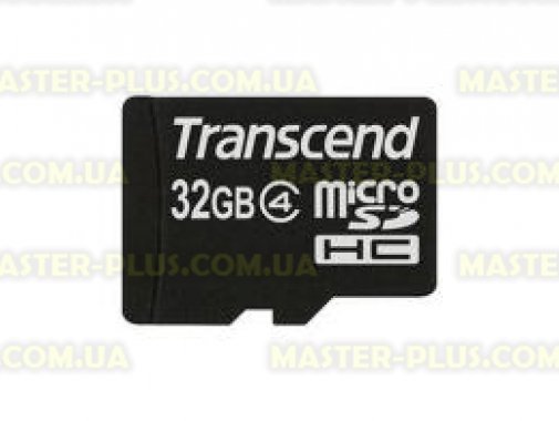 

Карта памяти 32Gb microSDHC class 4 Transcend (TS32GUSDC4)