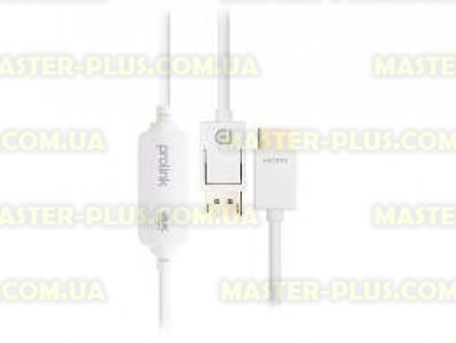 

Кабель мультимедийный Display Port to HDMI 2.0m Prolink (MP416)