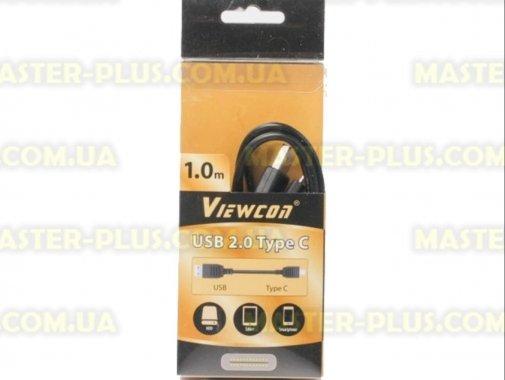 

Дата кабель USB 2.0 AM/CM 1.0m Viewcon (VC-USB2-UC-001)