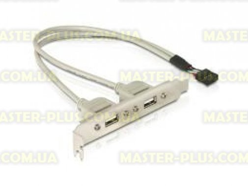 

Кабель питания косичка (для системної плати), 2xUSB 2.0 Atcom (15257)