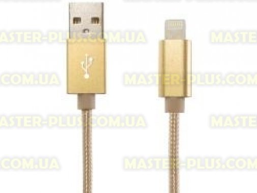 

Дата кабель Gelius Metallic Edition USB 2.0 – Apple Lightning (iPhone 5) Gold (36538)
