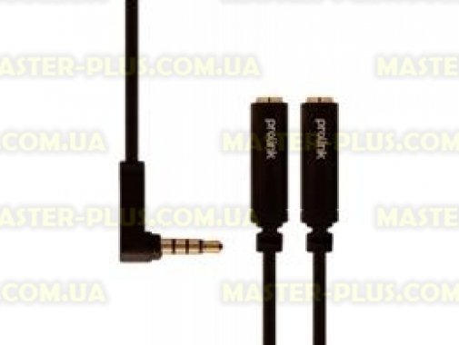 

Кабель мультимедийный Jack 3.5mm M/2X Jack 3.5mm F Prolink (HMM155L-0020)
