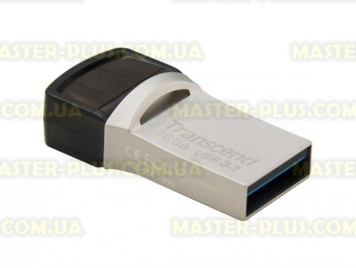 

USB флеш накопитель Transcend 16GB JetFlash 890S Silver USB 3.1 (TS16GJF890S)