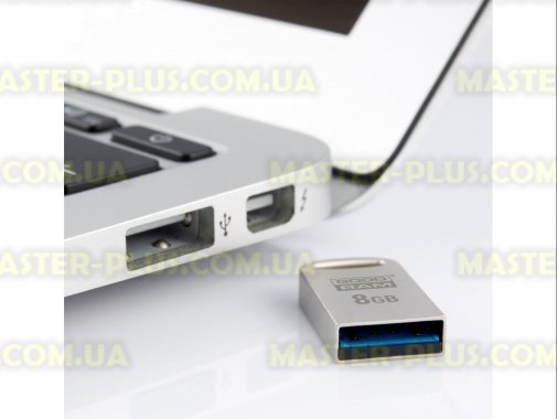 

USB флеш накопитель GOODRAM 8GB Point Silver USB 3.0 (UPO3-0080S0R11)