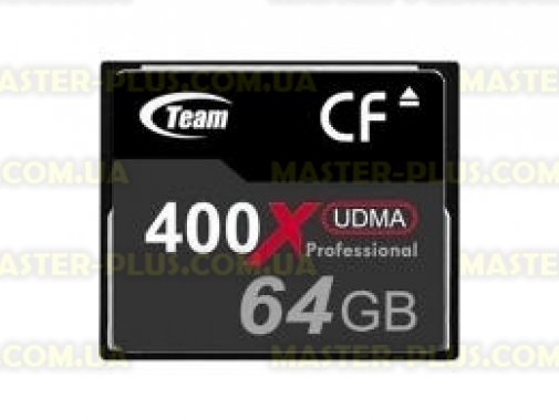 

Карта памяти Team Compact Flash 64GB 1000x (TCF64G100001)