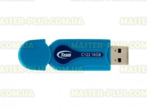 

USB флеш накопитель Team 16Gb C122 Blue USB 2.0 (TC12216GL01)