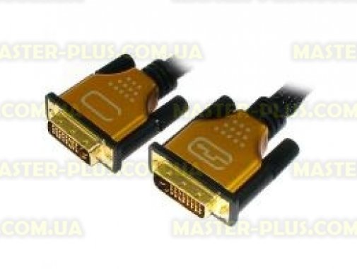 

Кабель мультимедийный DVI to DVI 24+1pin, 2.0m Viewcon (VD 100-2m.)