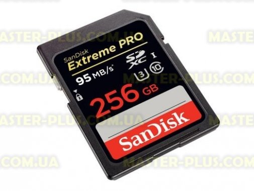 

Карта памяти SANDISK 256GB SDXC Extreme Pro UHS-I U3 Class10 (SDSDXPA-256G-G46)