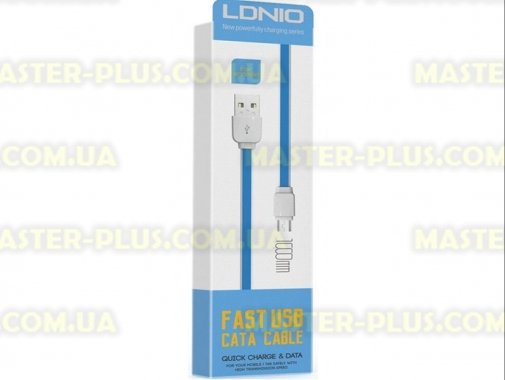 

Дата кабель LDNIO XS-07 MicroUSB Blue 1m (48261)