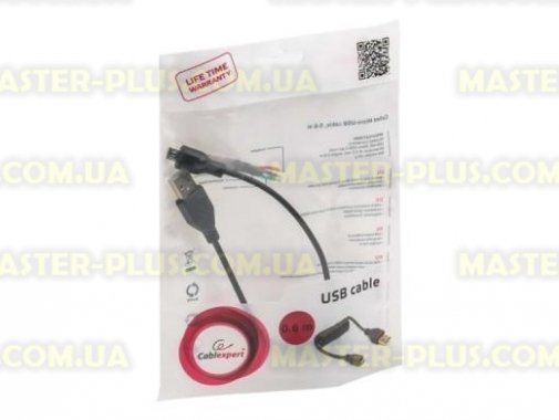 

Дата кабель USB 2.0 AF to Micro 5P 0.6m Cablexpert (CC-mUSB2C-AMBM-0.6M)