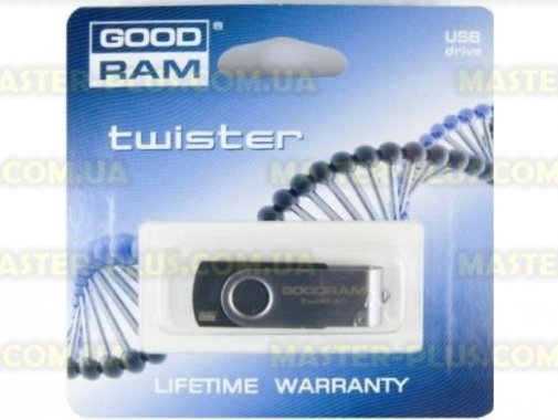 

USB флеш накопитель GOODRAM 64GB TWISTER USB 2.0 (PD64GH2GRTSKR9)