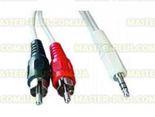 

Кабель мультимедийный Jack 3.5mm папа/2RCA папа Cablexpert (CCA-458)