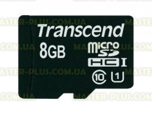 

Карта памяти Transcend 8Gb microSDHC Class10 UHS-I (TS8GUSDCU1)