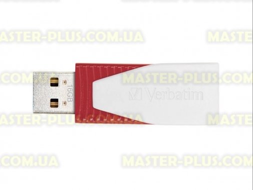 

USB флеш накопитель Verbatim 16GB Swivel Red USB 2.0 (49814)