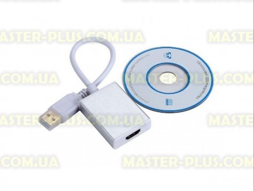 

Кабель мультимедийный USB3.0-HDMI Dynamode