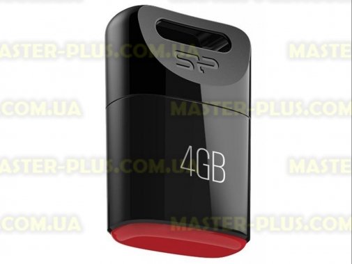 

USB флеш накопитель Silicon Power 4GB Touch T06 Black (SP004GBUF2T06V1K)