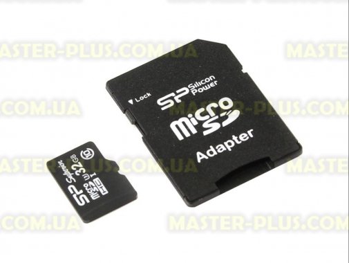 

Карта памяти Silicon Power 32GB microSD Class10 UHS-I U3 (SP032GBSTHDU3V10SP)
