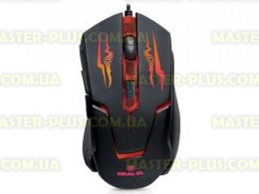 

Мышка REAL-EL RM-520 Gaming, black