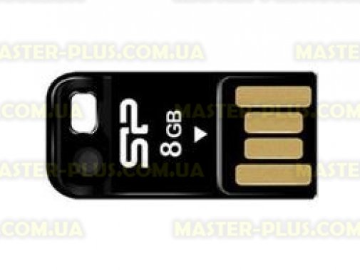 

USB флеш накопитель Silicon Power 8Gb Touch T02 black (SP008GBUF2T02V1K)