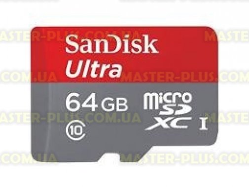 

Карта памяти SANDISK 64GB microSD Class 10 UHS-I (SDSQUNC-064G-GN6IA)