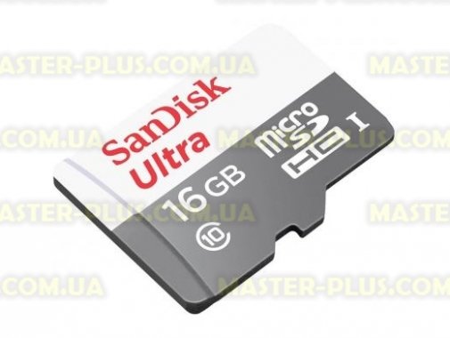 

Карта памяти SANDISK 16GB microSDHC class 10 UHS-I (SDSQUNB-016G-GN3MN)