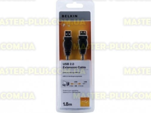 

Дата кабель USB2.0 AM/AF 1.8m Belkin (F3U153CP1.8M)