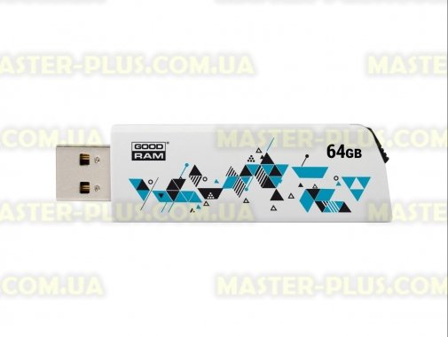 

USB флеш накопитель GOODRAM 64GB Cl!ck White USB 2.0 (UCL2-0640W0R11)