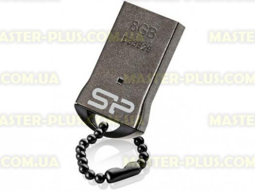 

USB флеш накопитель Silicon Power 8GB Touch T01 Black (SP008GBUF2T01V3K)