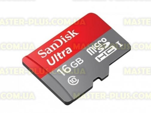 

Карта памяти SANDISK 16GB microSDHC Class 10 UHS-I (SDSDQUAN-016G-G4A)