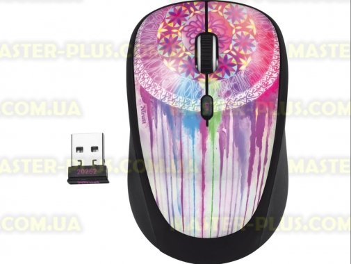 

Мышка Trust Yvi Wireless Mouse dream catcher (20252)