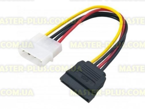 

Кабель питания SATA 0.16m EXTRADIGITAL (KBP1660)