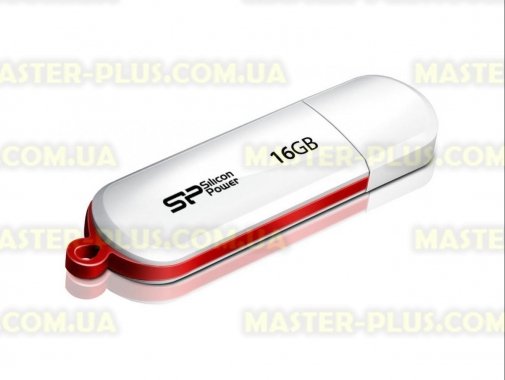 

USB флеш накопитель Silicon Power 16GB LuxMini 320 White USB 2.0 (SP016GBUF2320N1W)