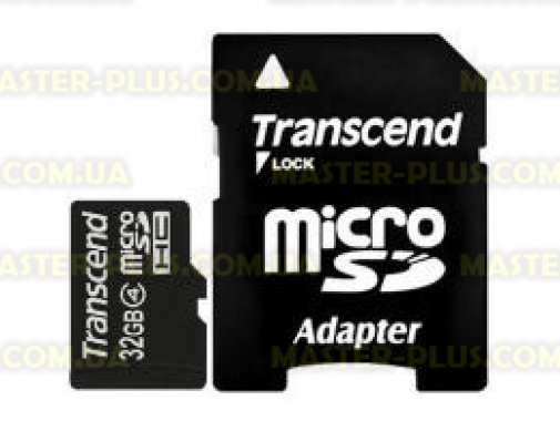 

Карта памяти 32Gb microSDHC class 4 Transcend (TS32GUSDHC4)