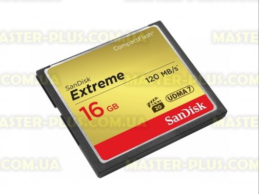 

Карта памяти SANDISK 16GB Compact Flash Extreme (SDCFXS-016G-X46)