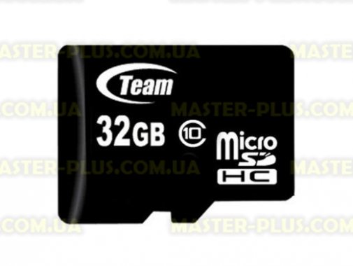 

Карта памяти Team 32GB microSDHC Class 10 (TUSDH32GCL1005)