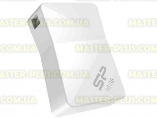 

USB флеш накопитель Silicon Power 16Gb Touch T08 White USB 2.0 (SP016GBUF2T08V1W)