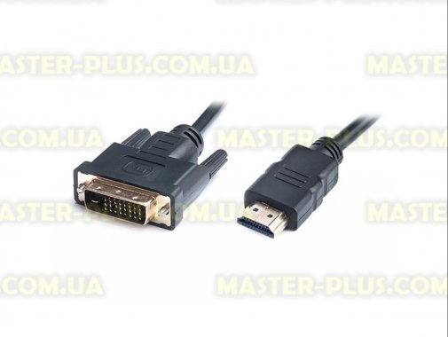 

Кабель мультимедийный HDMI to DVI 1.8m REAL-EL (EL123500013)