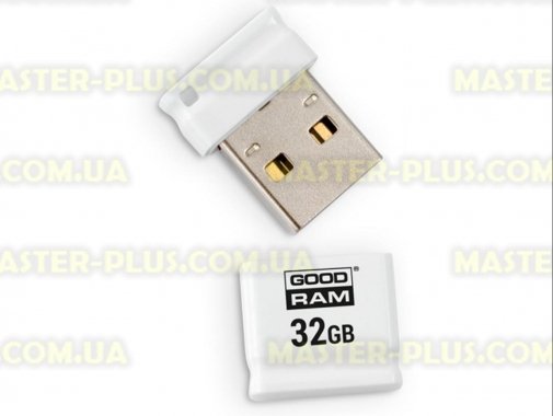 

USB флеш накопитель GOODRAM 32GB Piccolo White USB 2.0 (UPI2-0320W0R11)