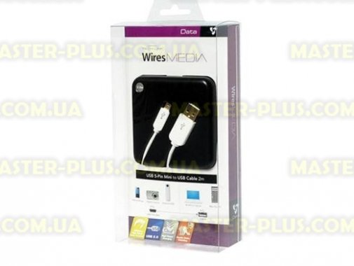 

Дата кабель USB 2.0 AM to Mini 5P 2.0m Techlink (726252)