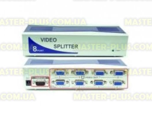 

Разветвитель VGA на 8 портов GEMBIRD (GVS128)