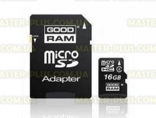 

Карта памяти GOODRAM 16Gb microSDHC class 4 (SDU16GHCAGRR10/SDU16GHCAGRR9)